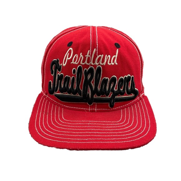 Adidas Portland Trail‎ Blaizers Mens Hat Cap Snap Back NBA Patch Logo Basketball - Picture 1 of 10